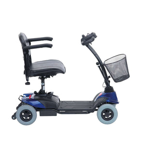 Drive Devilbiss ST1 Portable Scooter Blue Side View