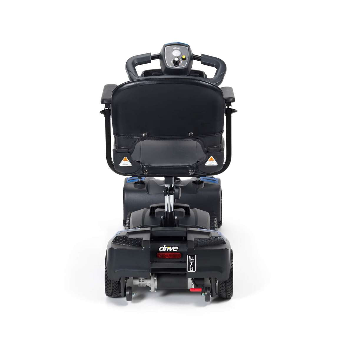 Drive Devilbiss Scout Scooter Blue Back View