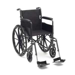 Drive Devilbiss Silver Sport Steel Self Propel Wheelchair Lowered