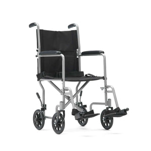 Drive Devilbiss Steel Travel Chair Silver