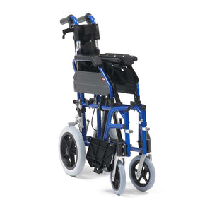 Drive Devilbiss XS Aluminium Wheelchair Folded Blue