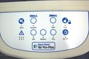 Dyna-Form Air Pro-Plus Control Panel