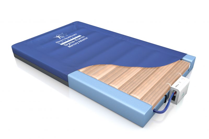 Dyna-Form Mercury Advance Bari Hybrid Bariatric Mattress Replacement System with pump attached