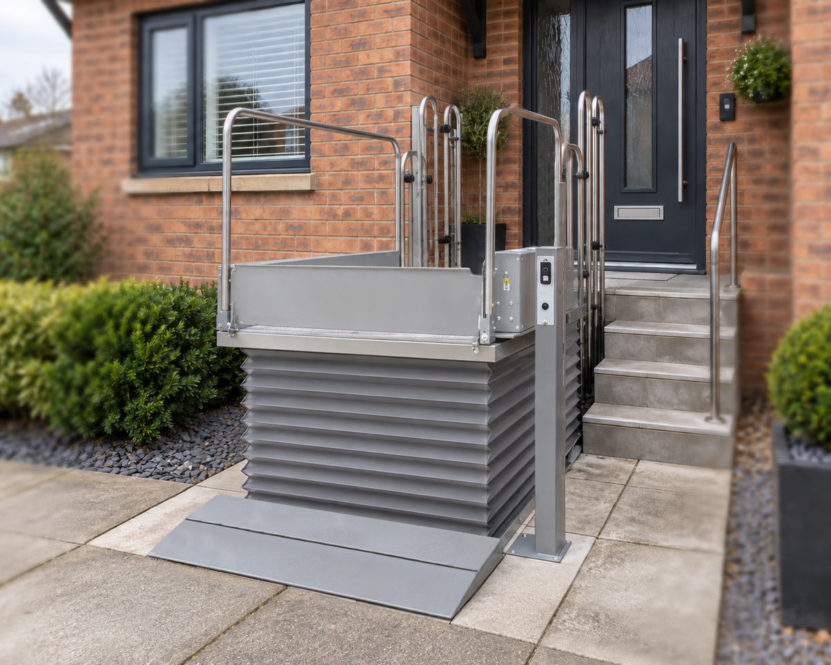 elevate platform lift echo 100 multiple step platform lift full height