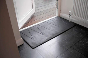 Enable Access Doorline-Neatedge Rubber Doorway Wheelchair Ramp inside a front door