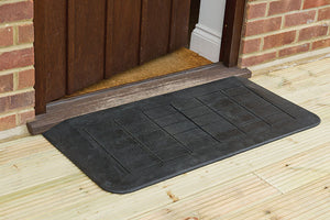 Enable Access Doorline-Neatedge Rubber Doorway Wheelchair Ramp outside front door