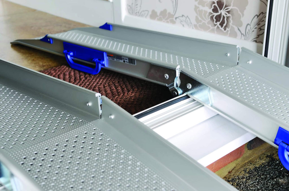 Smart Assist Ramp Enable Access | Ultralight-Combi Ramp Easy Folding Wheelchair Ramp ...
