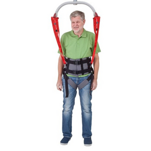 Etac Molift RgoSling Ambulating Vest Sling in use