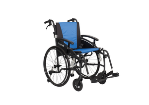Van Os G-Logic Lightweight folding Wheelchair blue