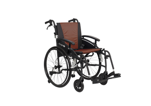 Van Os G-Logic Lightweight folding Wheelchair brown