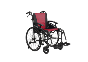 Van Os G-Logic Lightweight folding Wheelchair red