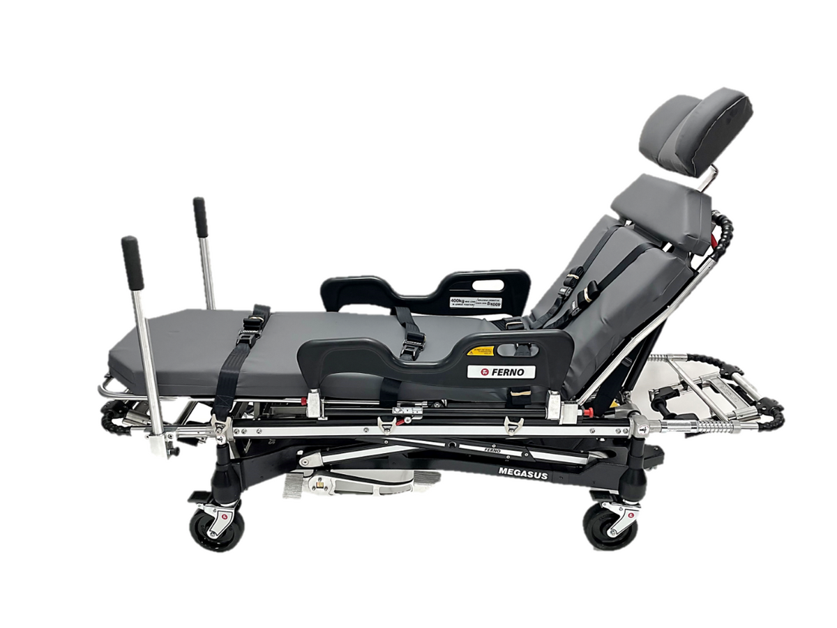 Ferno Megasus Bariatric Ambulance Trolley side view
