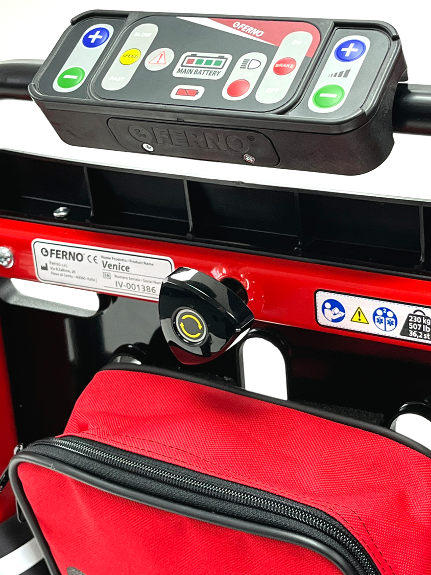 Ferno Venice PowerTraxx controls