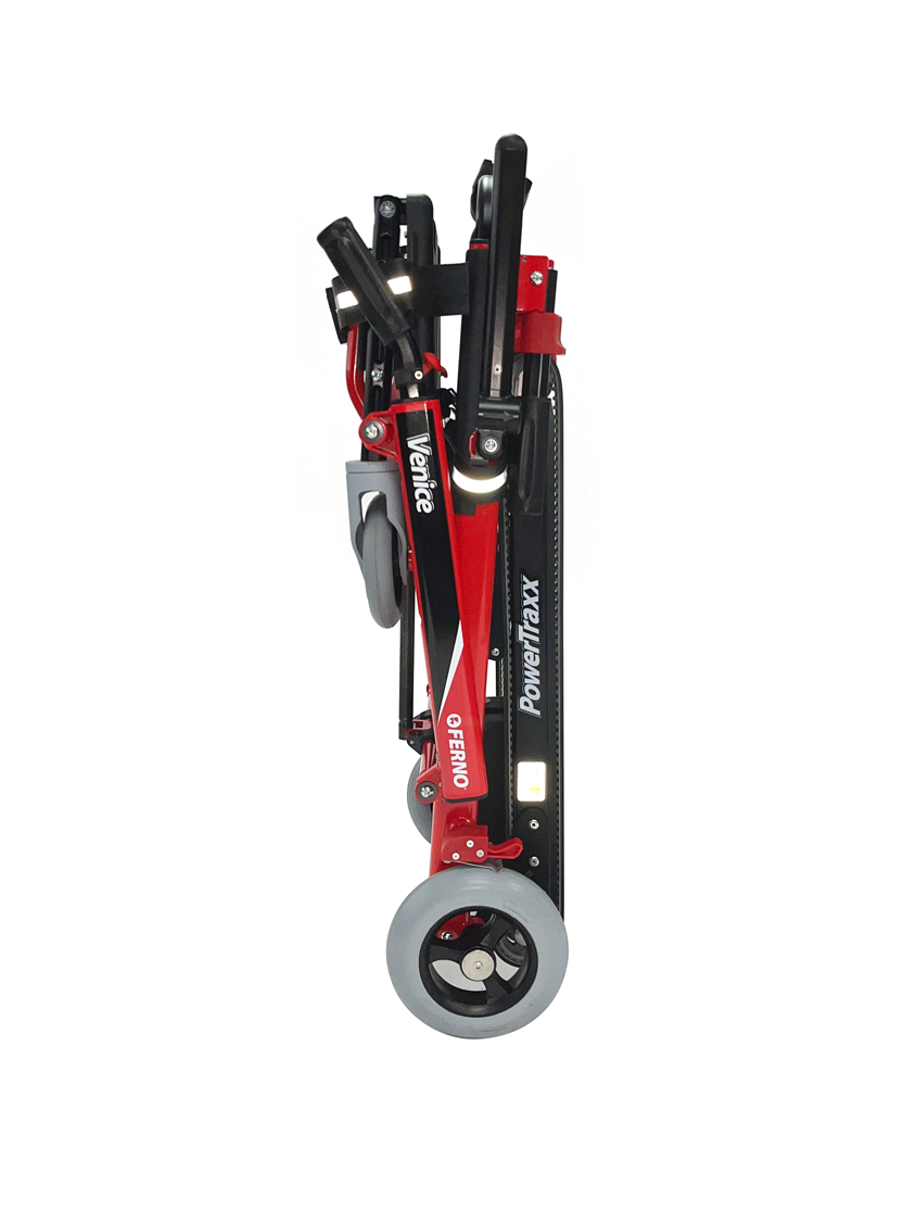 Ferno Venice PowerTraxx folded up