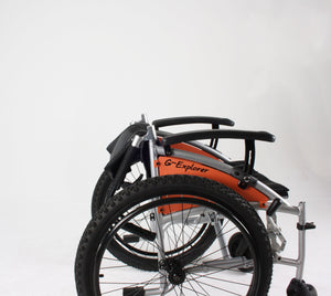 G-Explorer, Wheelchair, folded