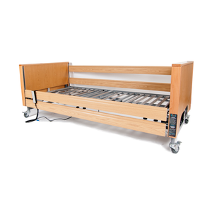 Harvest Healthcare Woburn Profiling Bed with side rails Comfortable, Reliable, and Feature-Rich Care Solution Infection Control Patient Safety Fall Prevention 