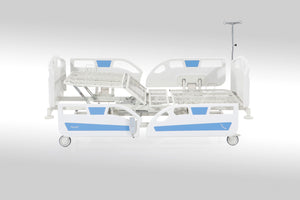 HealthCo Helena Hospital Bed elevated leg position