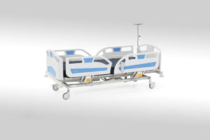 HealthCo Helena Hospital Bed tilted view