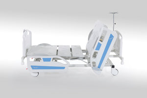 HealthCo Louisa Hospital Bed sitting up position