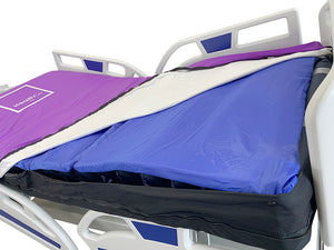 HealthCo UST Active Mattress on a hospital bed uncovered