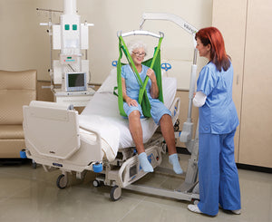 Hillrom Viking M in use by an elderly female patient