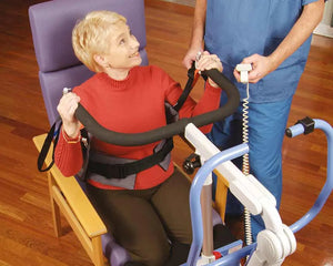 Joerns Oxford Ascend Stand Aid in use
