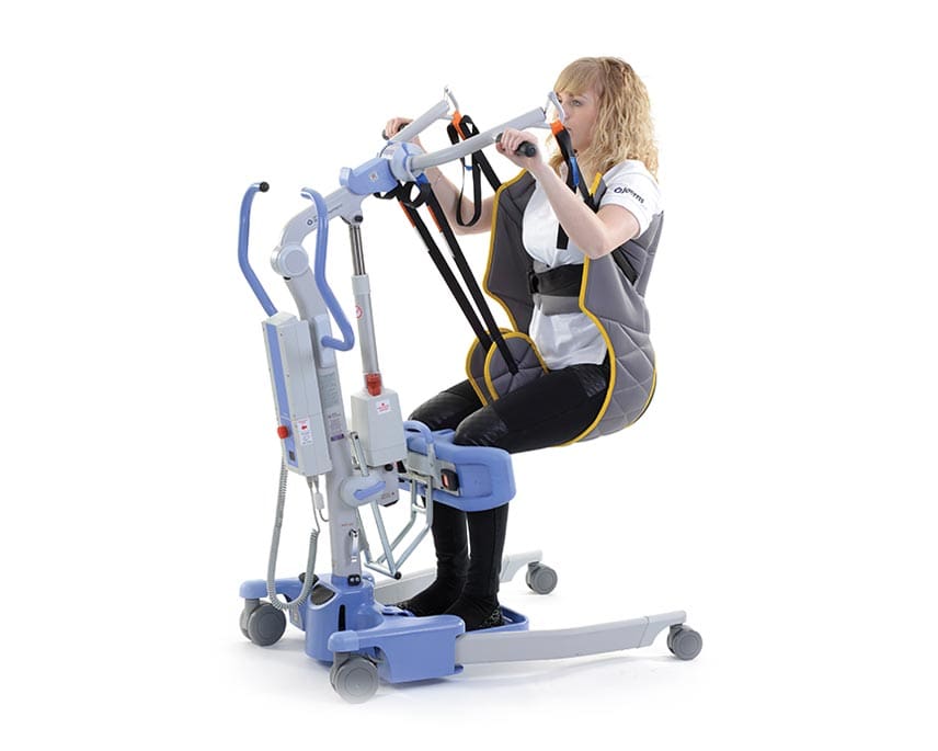 Joerns Oxford Deluxe Transport Sling in use