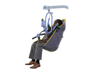Joerns Oxford Full Body Sling Clips in use