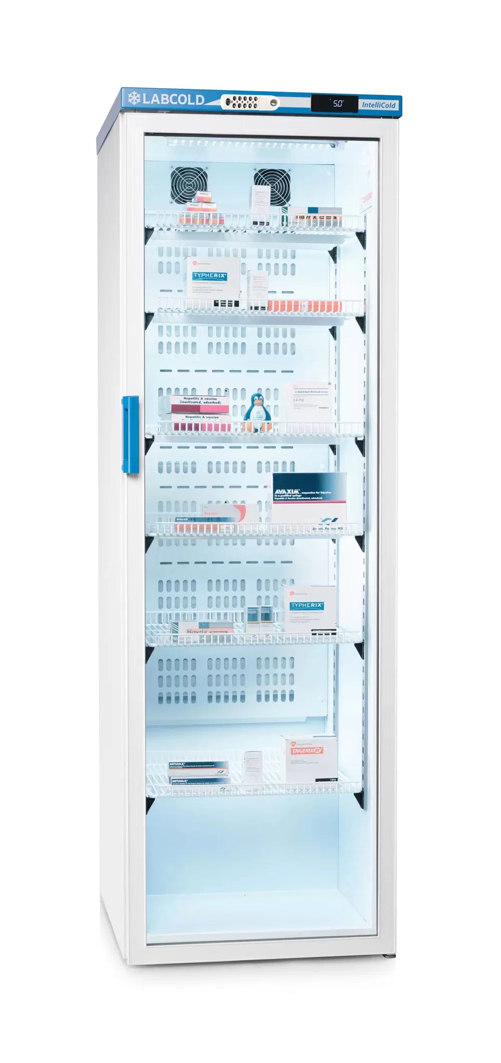 Labcold RLDG1519 Diglock Medical Fridge with vaccines