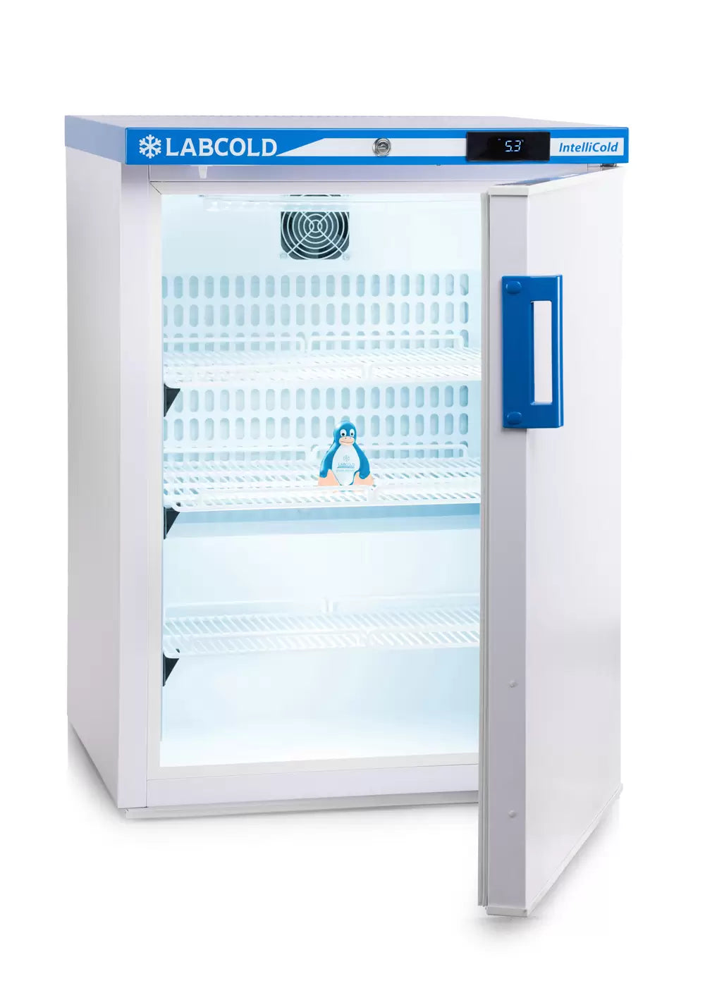 Labcold Undercounter RLDF0519 Medical Fridge opened