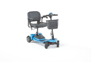 Blue Motion Healthcare Lithilite Pro, lightweight lithium battery Mobility Scooter turning