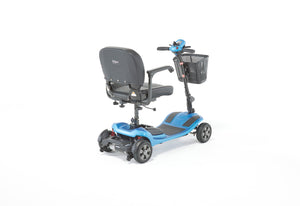 Blue Motion Healthcare Lithilite Pro, lightweight lithium battery Mobility Scooter rear view