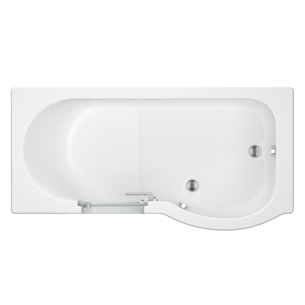 Mantaleda Carnelian Walk-In  Shower Bath top view