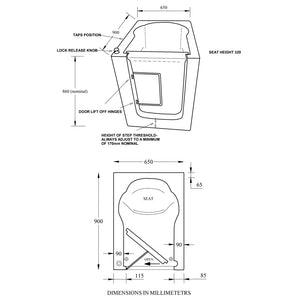 Mantaleda Maestro Deep Soak Bath Specifications