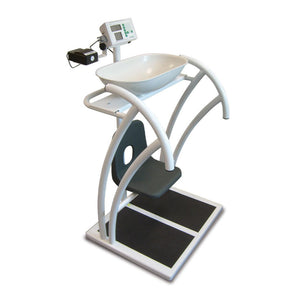 Marsden M-700 | Versatile 3-in-1 Baby, Toddler, and Adult Scale | 150kg Capacity | Side View