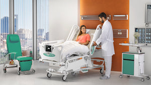 Direct Healthcare Group Matrix E50 ICU Intensive Care Electric Hospital Bed