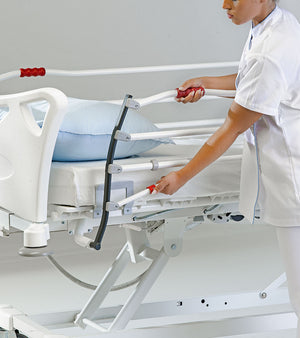 Direct Healthcare Group IMO Matrix U24 Ultra Low Electric Profiling Bed Frame with Side Rail