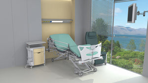 Direct Healthcare Group IMO Matrix U24 Ultra Low Electric Profiling Bed Frame