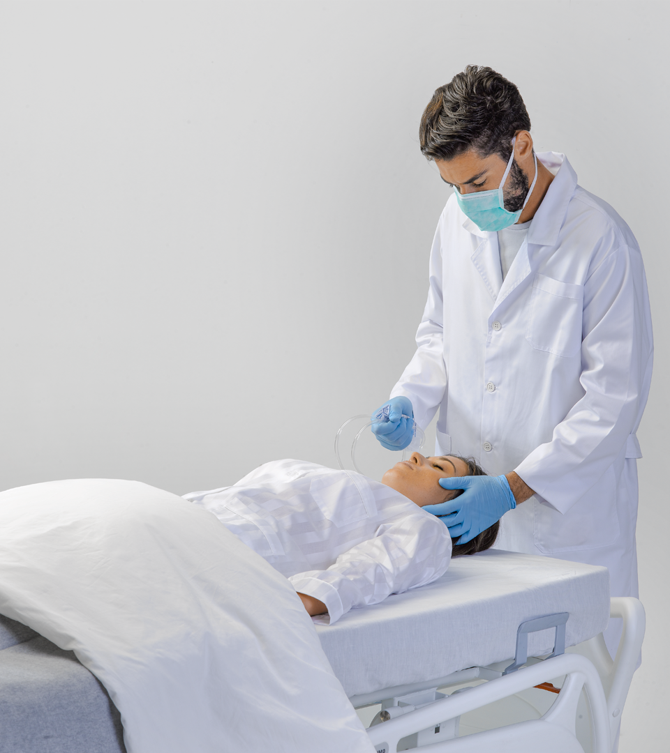 Intubation on Direct Healthcare Group Matrix E50 ICU