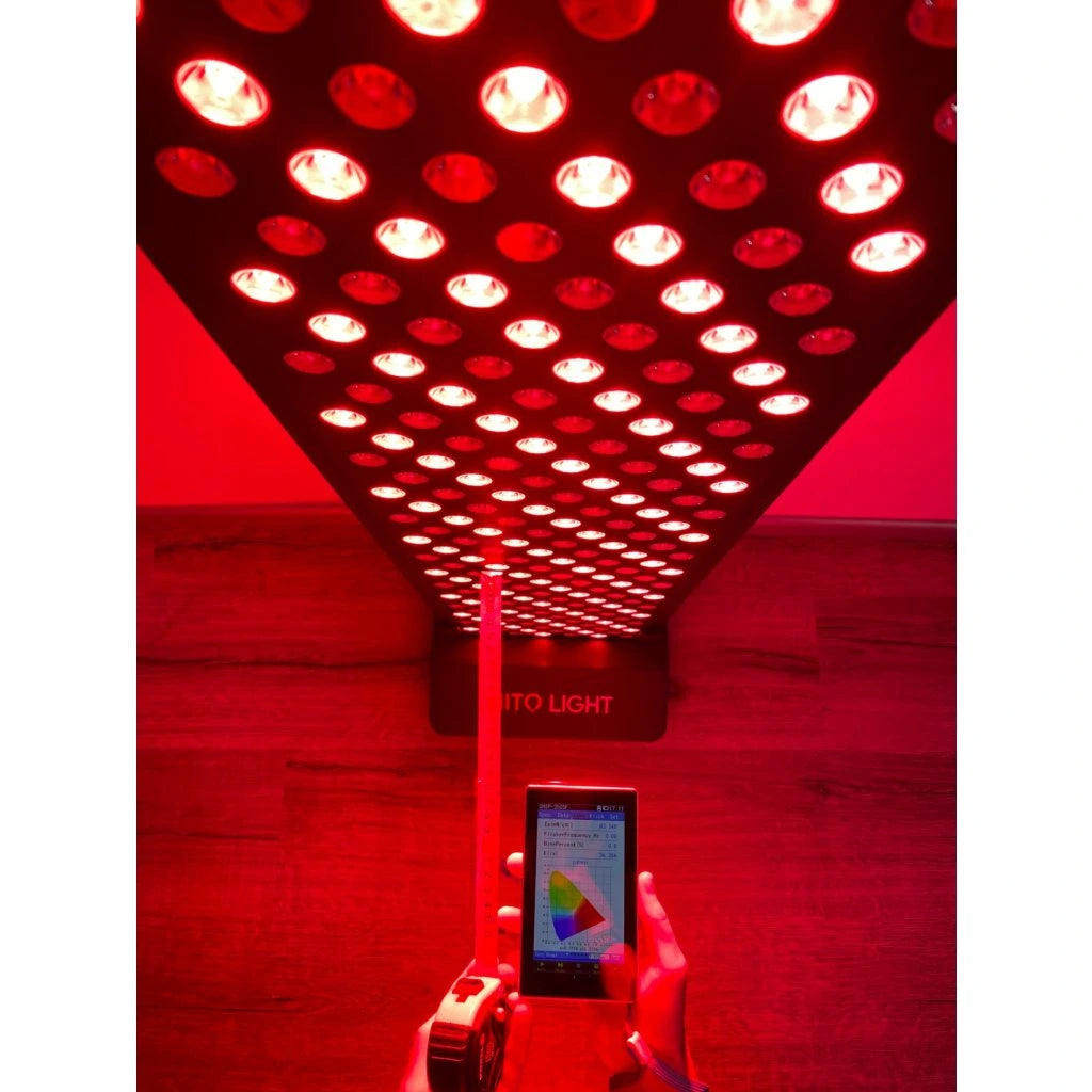 Mito Light Biohacker 3.0 Red Light Therapy irradiance spectrometer 2