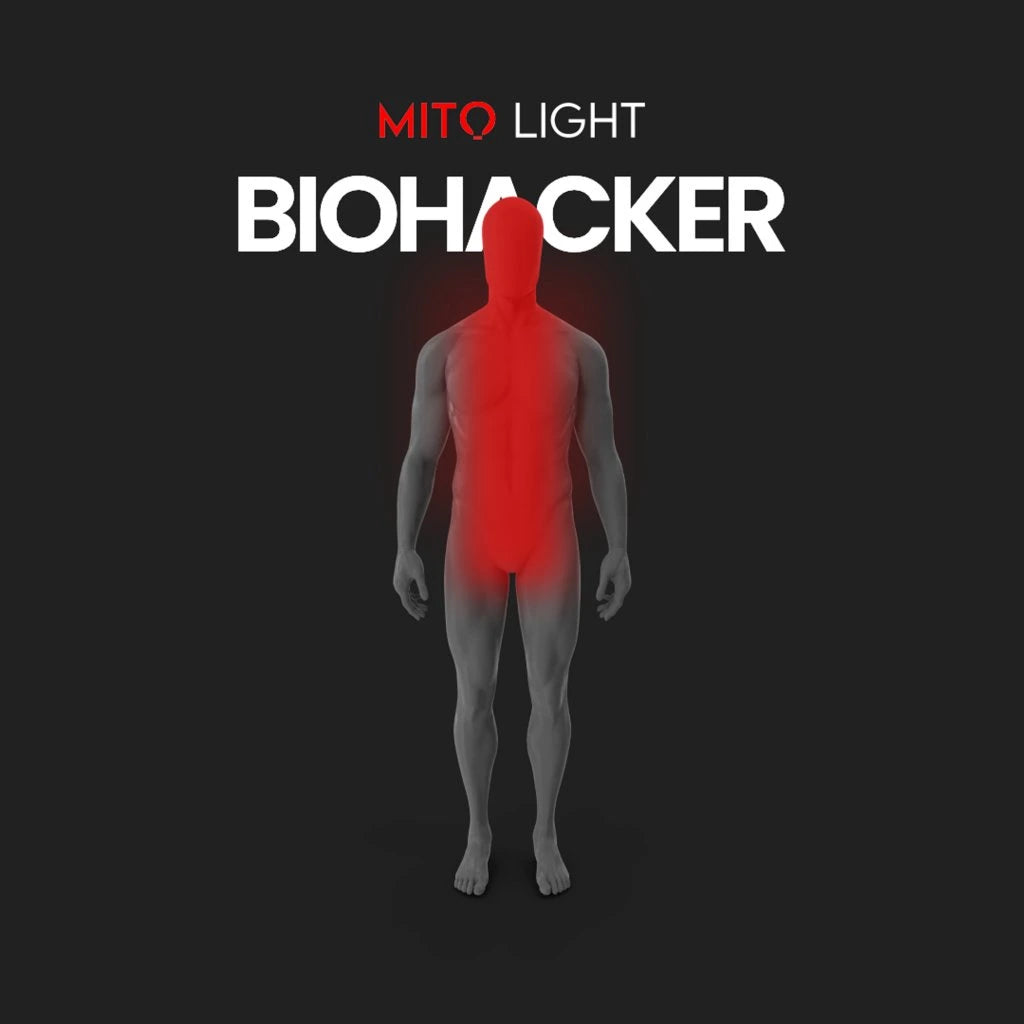 Mito Light Biohacker 4.0 Red Light Therapy Illuminated Area