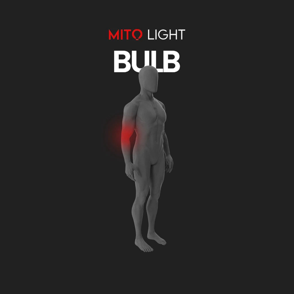 Mito Light Bulb 3.0 Red Light Therapy Illuminated Area