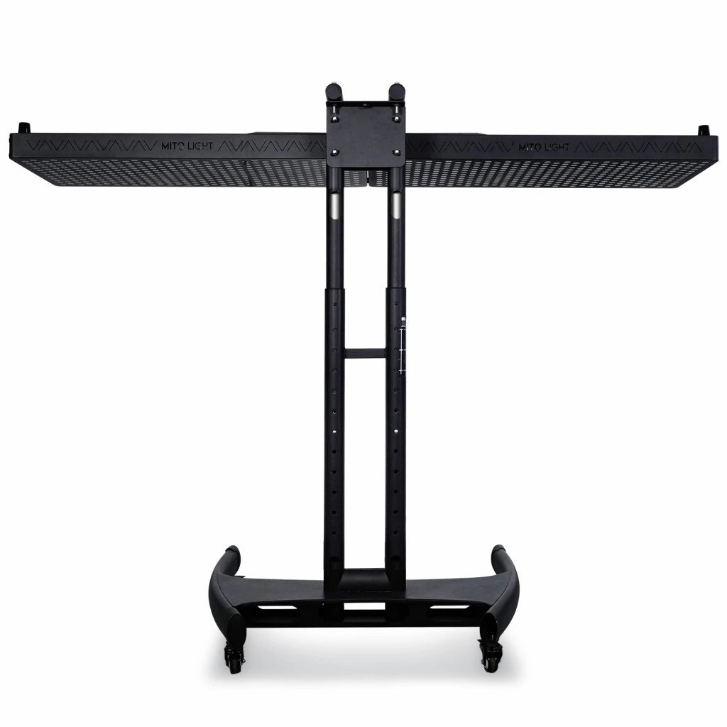 Mito Light Dual Stand horizontal with panels off back view