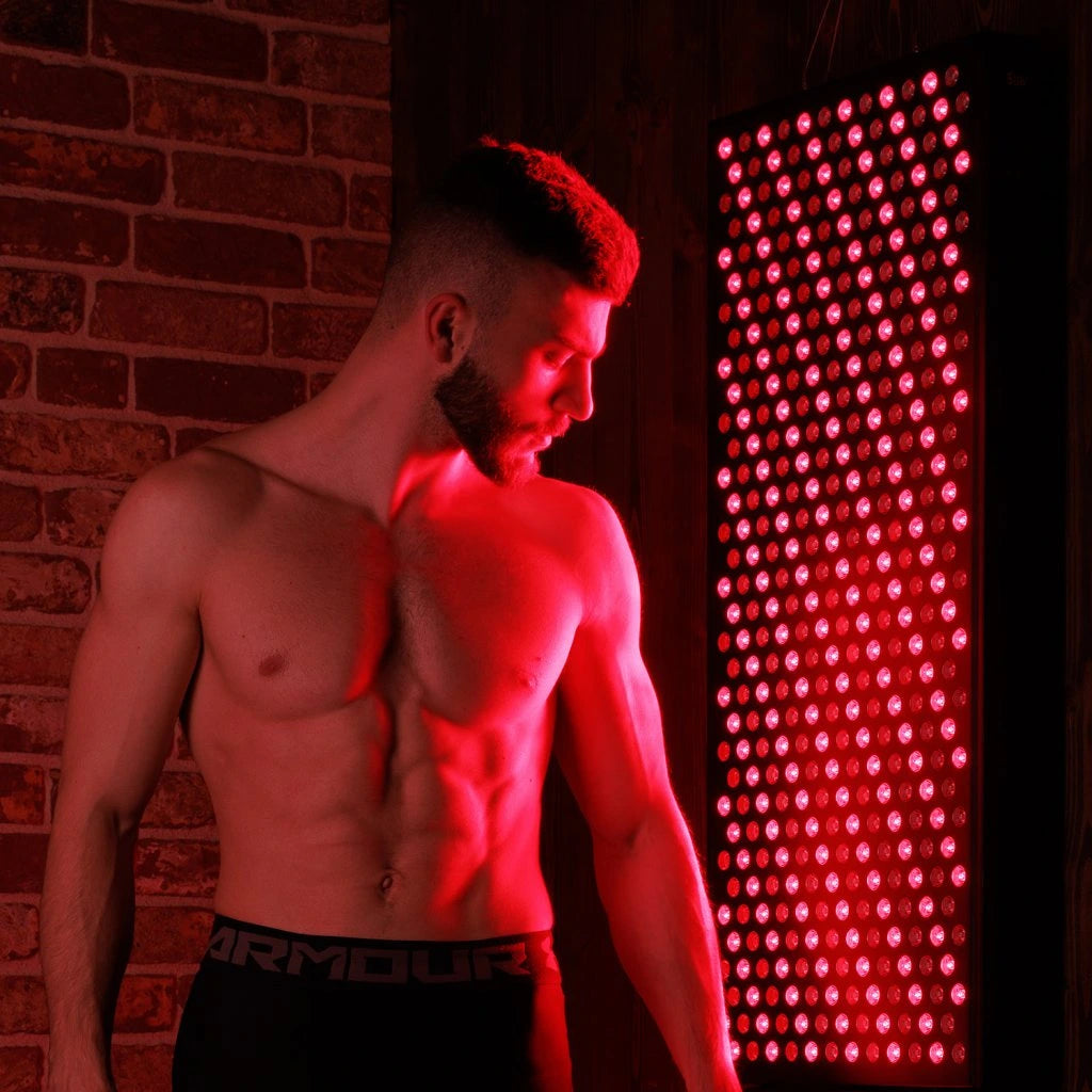 Mito Light Mitohacker 3.0 Red Light Therapy in use by male user 1