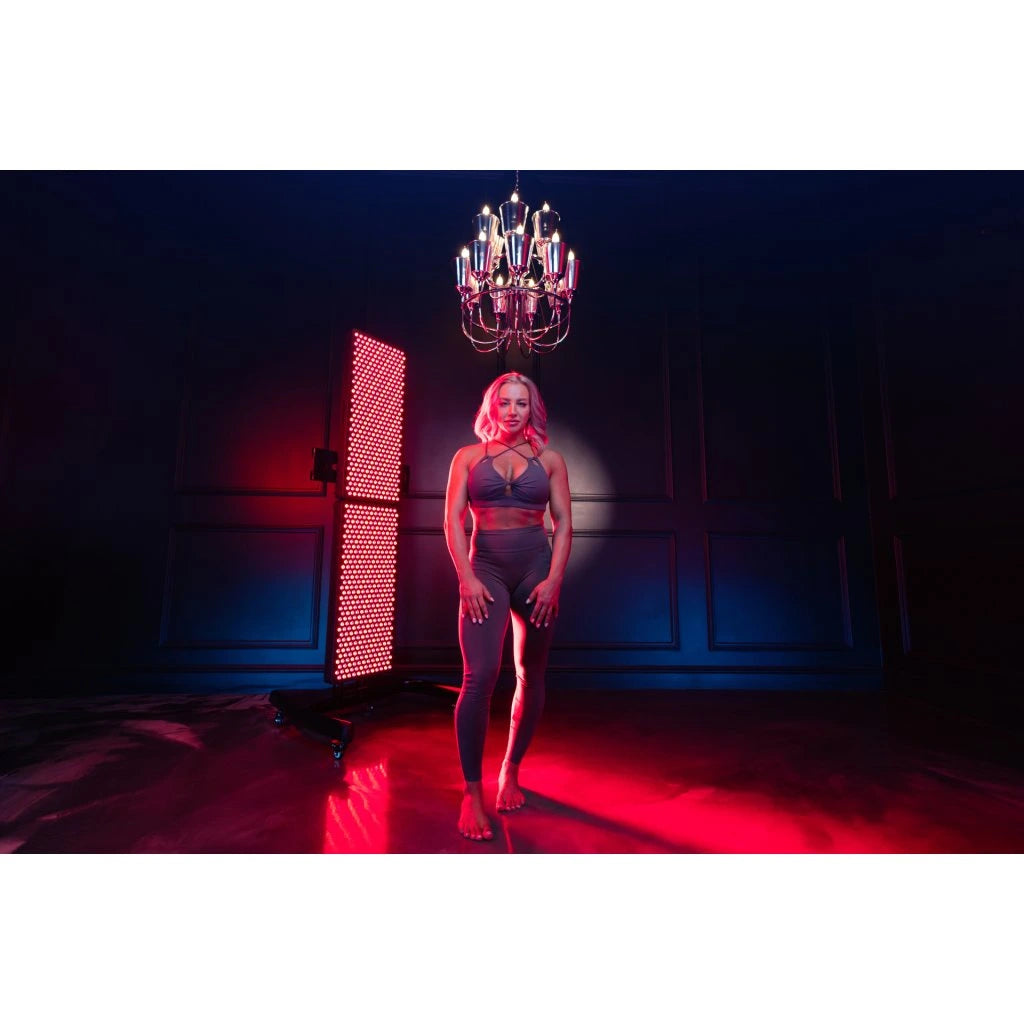 Mito Light Mitohacker 4.0 Red Light Therapy in use by female user 4