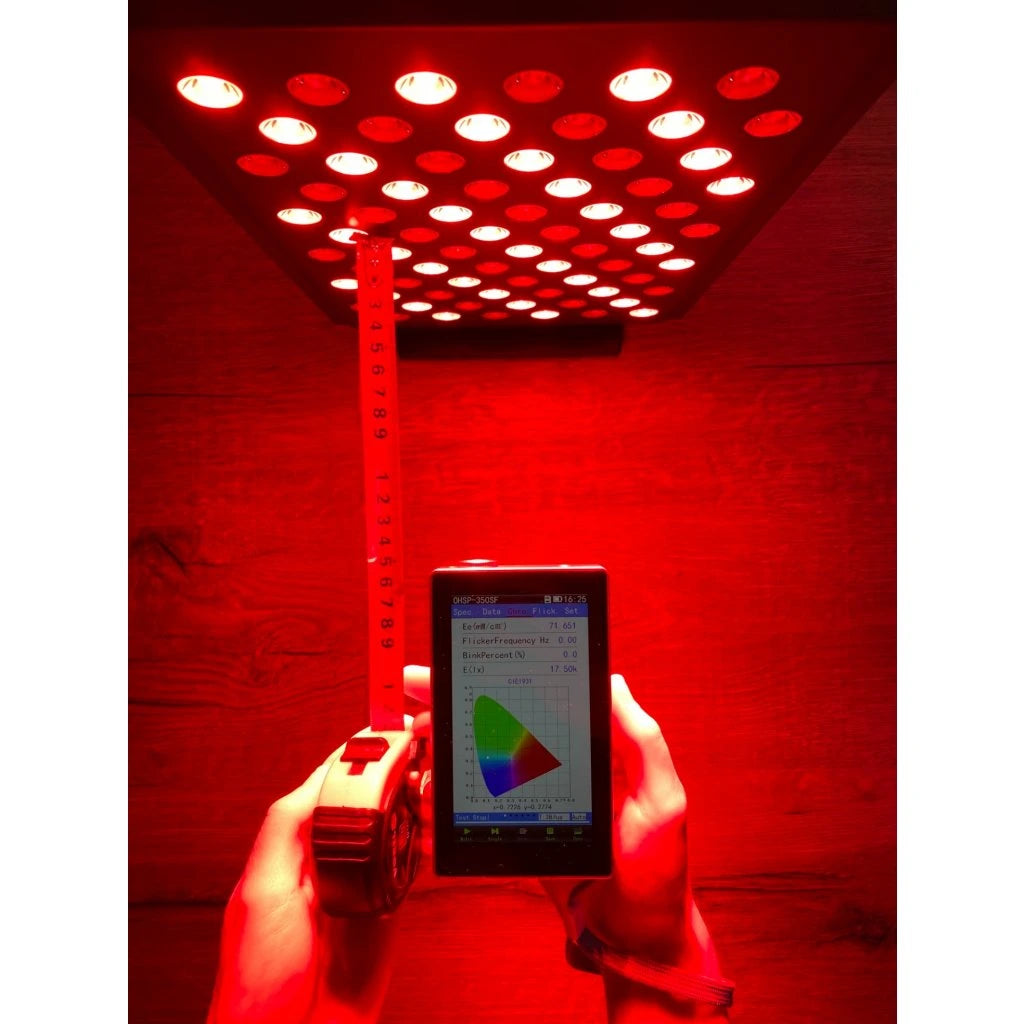Mito Light  Starter 3.0 Red Light Therapy irradiance spectrometer 2