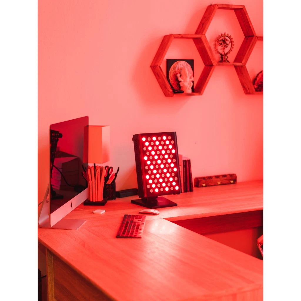 Mito Light  Starter 3.0 Red Light Therapy on a desk