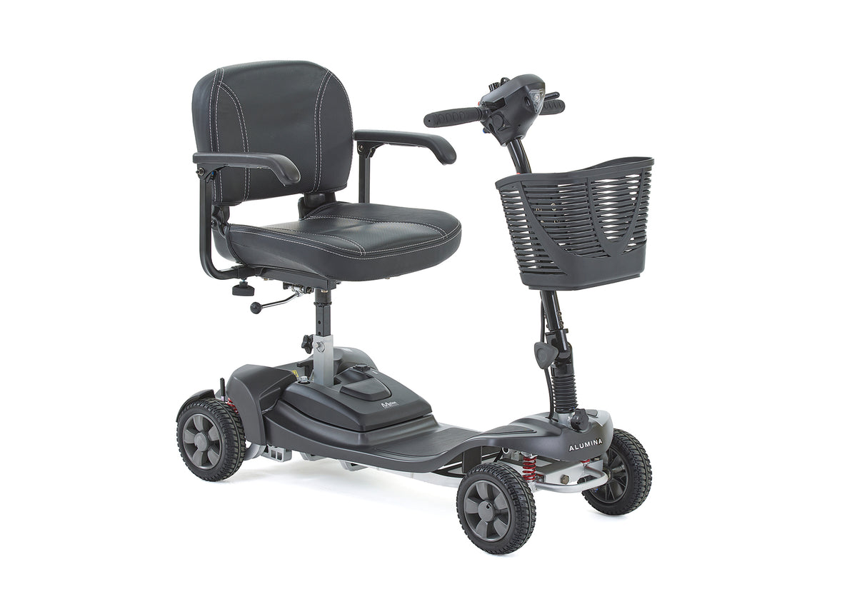 Motion Healthcare Alumina Air. Airline approved Mobility Scooter in charcoal