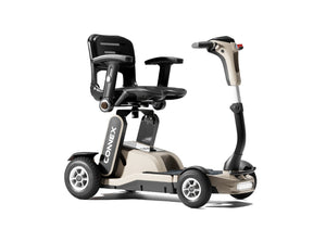 Motion Healthcare Connex Automatic Folding Mobility Scooter in colour sand