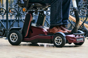 Motion Healthcare Connex Automatic Folding Mobility Scooter pneumatic tyres 
